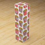 Boite Cadeau Pour Bouteille De Vin Film Film Film Sleepover de nuit Beurre Popcorn Tu<br><div class="desc">Le design présente une illustration originale d'un carton rayé rouge et blanc de succulent pop-corn ! Idéal pour une nuit de sommeil ou de cinéma. Les conceptions de parties de coordination sont disponibles à partir de cette boutique.</div>