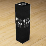 Boite Cadeau Pour Bouteille De Vin Vins & Raisins, Bar à vin Chalkboard / Vin<br><div class="desc">Vins & Raisins,  Bar À Vins Chalkboard / Vin Boite À Vins Par La Boutique Carte de visite.</div>