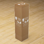 Boite Cadeau Pour Bouteille De Vin Vins & Raisins, Bar à Vins Rustique / Vignoble<br><div class="desc">Vins & Raisins,  Bar À Vins Rustique / Vin Boite À Vins Par Le Magasin Carte de visite.</div>