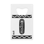 Boîte Crayon Gris Ensemble complet Crayons Hallowe (Dos)