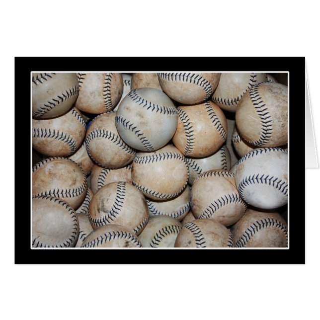 Boîte de Baseballs (Devant horizontal)