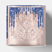 Boite de beauté marine Rose Logo Packaging (Haut)