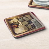 BOÎTE de dessous de verre ÉGYPTIENS ANTIQUES (Côté gauche)