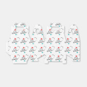 Boite de fête pour infirmière motif (Déplié)