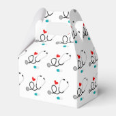 Boite de fête pour infirmière motif (Verso)