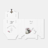 Boite de mariage catholique rose et blanc (Déplié)