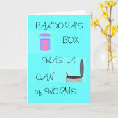 BOITE DE PANDORE - carte de tout-occasion (Fleur jaune)