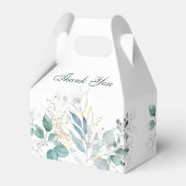 Boite de préférence de mariage aquarelle (Arrière)