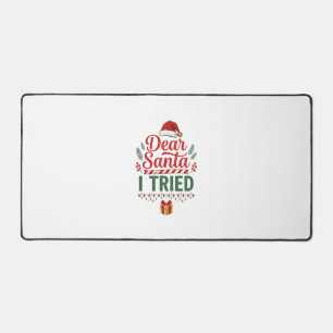 Boîte de Présent Chapeau de Noël Dear Santa Tried