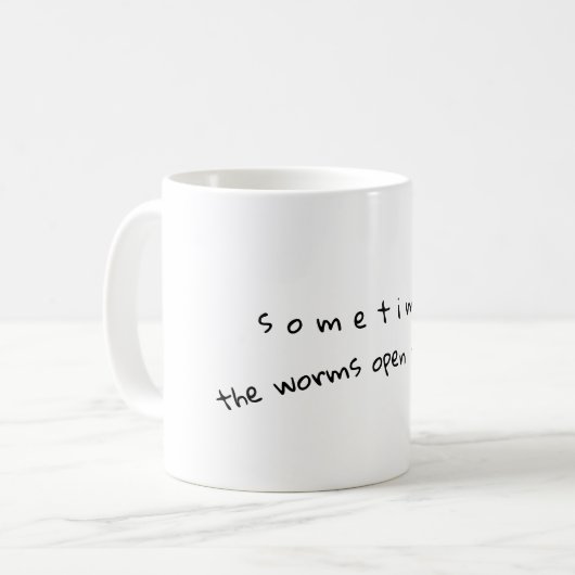 Boîte de tasse de classique de vers (Devant gauche)