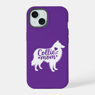 Boîte de téléphone portable Collie Maman
