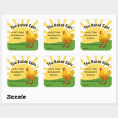 boîte d'œufs de plein air Étiquette magasin de la  (Feuille)