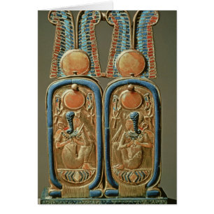 Boîte d'onguent sous la forme d'un double royal