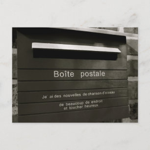 Boite postale briefkaart