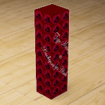 Boite Pour Bouteille De Vin Boîte à vin rose rouge Boîte à Rose romantique per<br><div class="desc">Boîte à vin Rose rouge Boîtes à Rose personnalisées Boîtes à Rose romantique Boîtes à bijoux Keepsakes Boîtes à vin rouge classique Votre nom Ici Boîtes à vin Valentine's Personnalisable Rose Mementos pour hommes, femmes, garçons, filles Cliquez sur "Personnaliser" pour ajouter plus de texte Choisir des polices et des couleurs...</div>