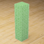 Boite Pour Bouteille De Vin Élégant Parties scintillant Encrusted Green Diamon<br><div class="desc">Elégante poutre serti de diamants verts parties scintillant motif sans soudure. Peu de couleurs disponibles,  mais n'importe quelle couleur peut être demandée par e-mail.</div>