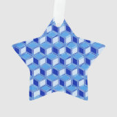 Boîtes Chrome 3-d - bleu cobalt (dos)