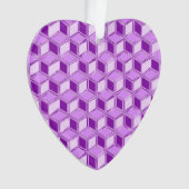 Boîtes Chrome 3-d - violet violet (devant)