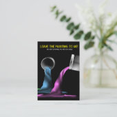 Boîtes de carte de visite de versement de peintre (Debout devant)