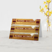 Boîtes de cigares cubains | Ramon Allones | Carte (Fleur jaune)