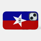Boîtier Apple iPhone 15 Case-Mate avec le drapeau (Verso Horizontal)