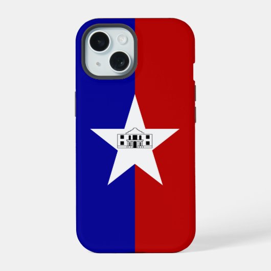 Boîtier Apple iPhone 15 Case-Mate avec le drapeau (Verso)