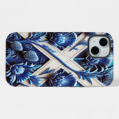 Boîtier Apple iPhone 15 Plus, Chardon écossais (Verso Horizontal)