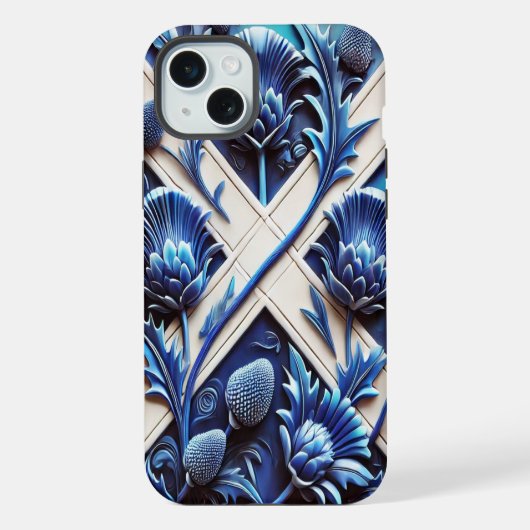 Boîtier Apple iPhone 15 Plus, Chardon écossais (Verso)