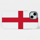 Boîtier Apple iPhone 15 Plus, drapeau de l'Anglete (Verso Horizontal)