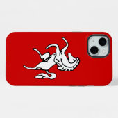 Boîtier Apple iPhone 15 Plus, drapeau du comté de (Verso Horizontal)