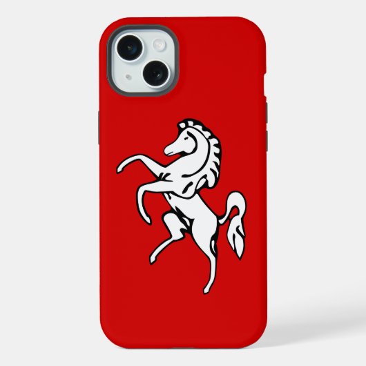 Boîtier Apple iPhone 15 Plus, drapeau du comté de (Verso)