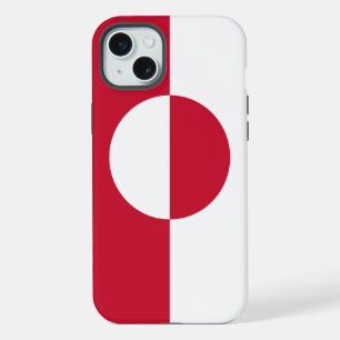 Boîtier Apple iPhone 15 Plus, drapeau du Groenland