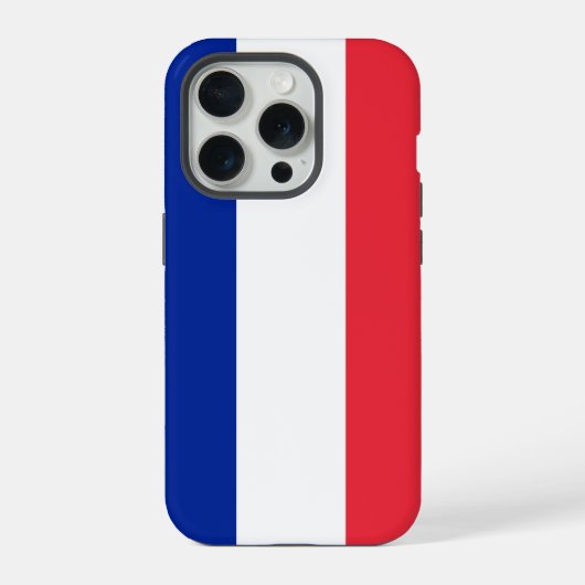 Boîtier Apple iPhone 15 Pro Case-Mate, drapeau de (Verso)