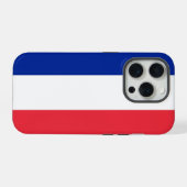 Boîtier Apple iPhone 15 Pro Case-Mate, drapeau de (Verso Horizontal)