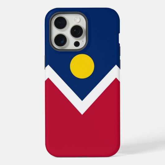 Boîtier Apple iPhone 15 Pro Max, drapeau de Denver (Verso)