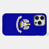 Boîtier Apple iPhone 15 Pro Max, drapeau de Louisi (Verso Horizontal)