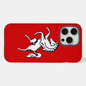 Boîtier Apple iPhone 15 Pro Max, drapeau du comté (Verso Horizontal)