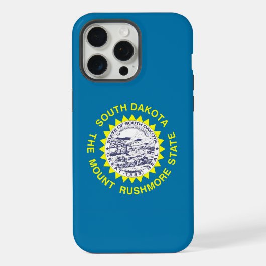 Boîtier Apple iPhone 15 Pro Max, Drapeau du Dakota (Verso)