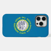 Boîtier Apple iPhone 15 Pro Max, Drapeau du Dakota (Verso Horizontal)