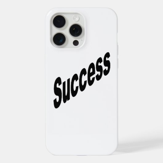 Boîtier Apple iPhone 15 Pro Max SUCCÈS (Verso)