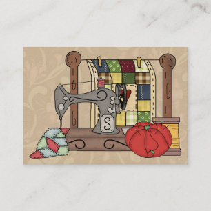 Boîtier cadeau à coudre / Carte Seamstress