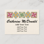 Boîtier cadeau à coudre / Carte Seamstress (Dos)