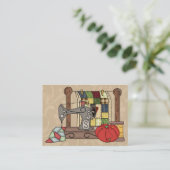 Boîtier cadeau à coudre / Carte Seamstress (Debout devant)