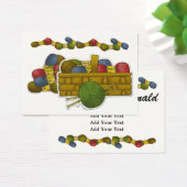 Boîtier cadeau tricot / Carte d'artisanat (Bureau)