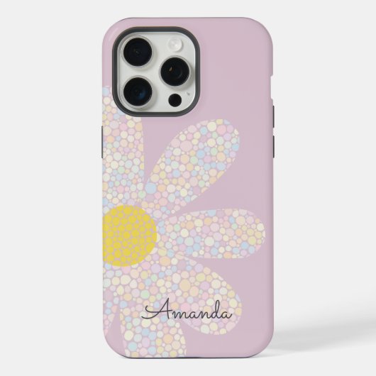 Boîtier Case-Mate iPhone Pastel Daisy (Verso)