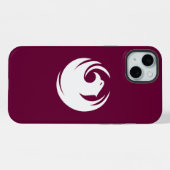 Boîtier Case-Mate pour Apple iPhone 15 Plus, drape (Verso Horizontal)