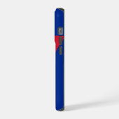 Boîtier Case-Mate pour Apple iPhone 15 Pro, drapea (Côté gauche)