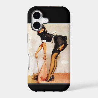 Boîtier Case-Mate pour iPhone 5 Fille PinUp Vintag