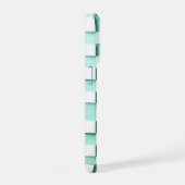 Boîtier cube géométrique 3D moderne - Vert menthe  (Côté droit)