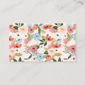 Boîtier de Baby shower de carte à puce Donuts & Di (Dos)